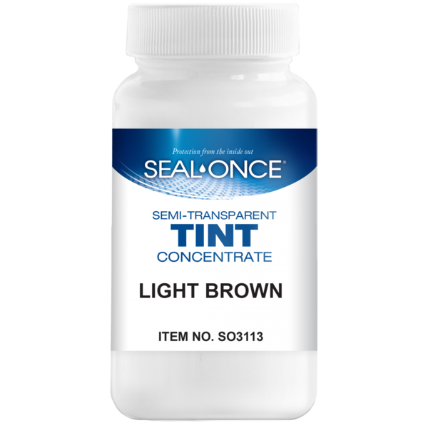 Seal-Once Light Brown Color Tint, 1 Bottle Tint per Gallon of Sealer SO3113